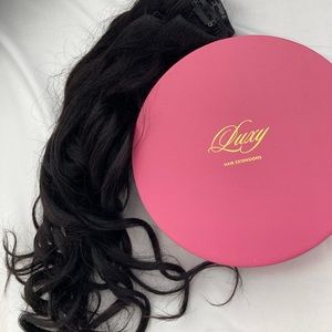 Luxy hair extensions 16" off Black